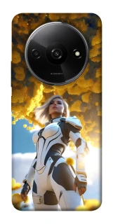 Чохол на Xiaomi Redmi A3 Cyber space girl ver.3 фото 1 з 1