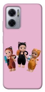 Чохол на Xiaomi Redmi Note 11E Cat Cafe Trio фото 1 Чохол на Xiaomi Redmi Note 11E Cat Cafe Trio фото 1 з 1