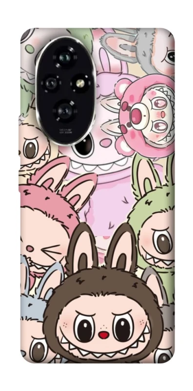 Чохол на Honor 200 All Labubu 3 фото 1 з 1