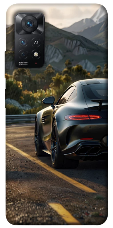 Чохол на Xiaomi Redmi Note 11 Pro 4G/5G Car in the mountains фото 1 з 1