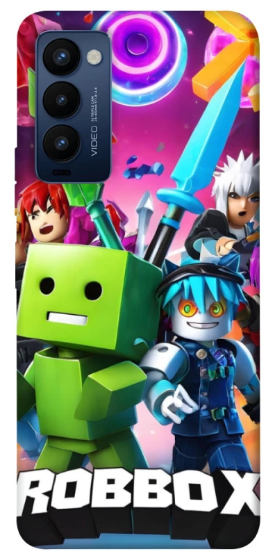 Чохол на TECNO Camon 18 Roblox gaming heroes фото 1 з 1