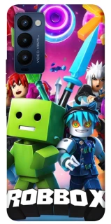 Чехол на TECNO Camon 18 Roblox gaming heroes фото 1 из 1