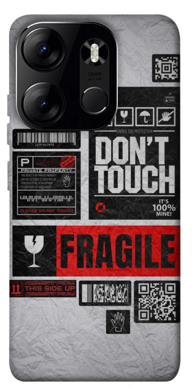 Чохол на Tecno Spark Go 2023 Don't touch фото 1 з 1