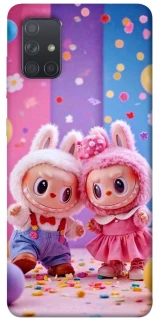 Чехол на Samsung Galaxy A71 Labubu twins ver.3 фото 1 из 1