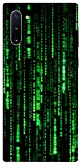Чехол на Samsung Galaxy Note 10 Matrix Code фото 1 Чехол на Samsung Galaxy Note 10 Matrix Code фото 1 из 1