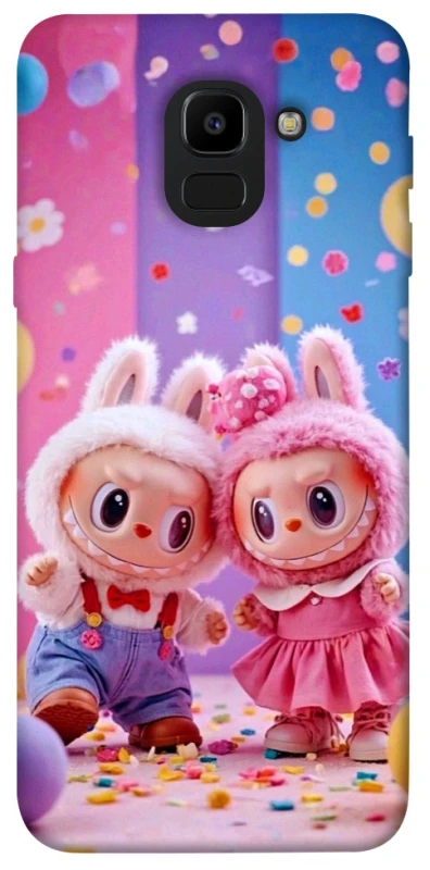 Чохол на Samsung J600F Galaxy J6 (2018) Labubu twins ver.3 фото 1 з 1