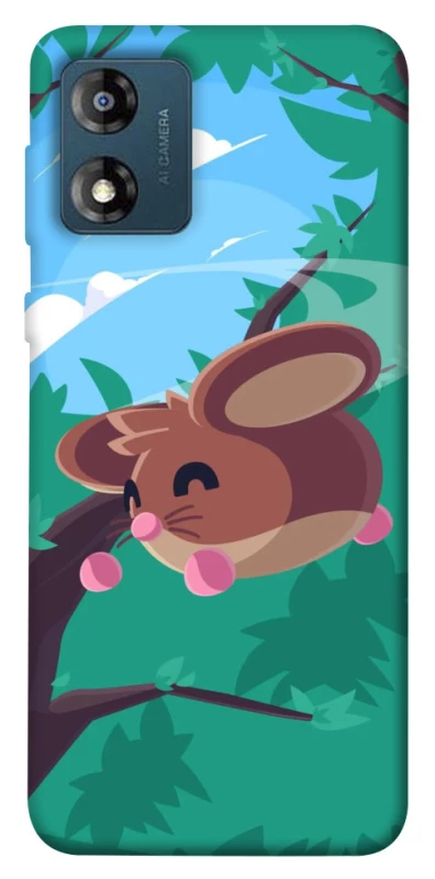Чехол на Motorola Moto E13 Adopt Me Forest Mouse Jump фото 1 из 1