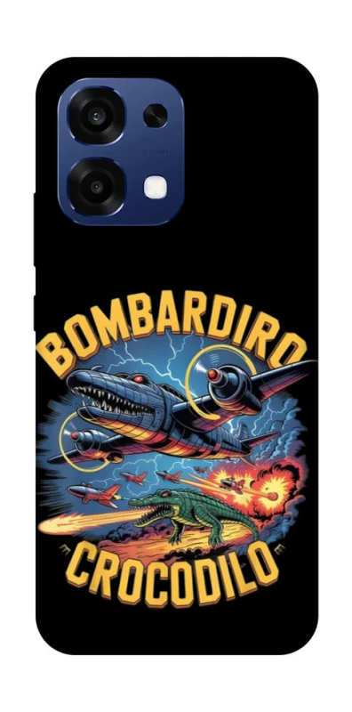 Чохол на Oppo A6 Pro 4G/5G Bombardino Crocodilo v2 фото 1 з 2