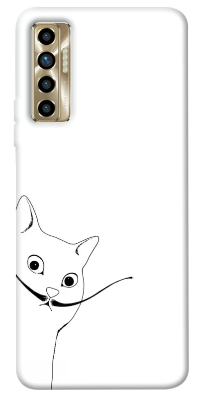 Чохол на TECNO Camon 17P Кіт Дали фото 1 з 1