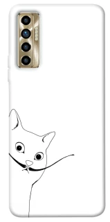 Чохол на TECNO Camon 17P Кіт Дали фото 1 з 1