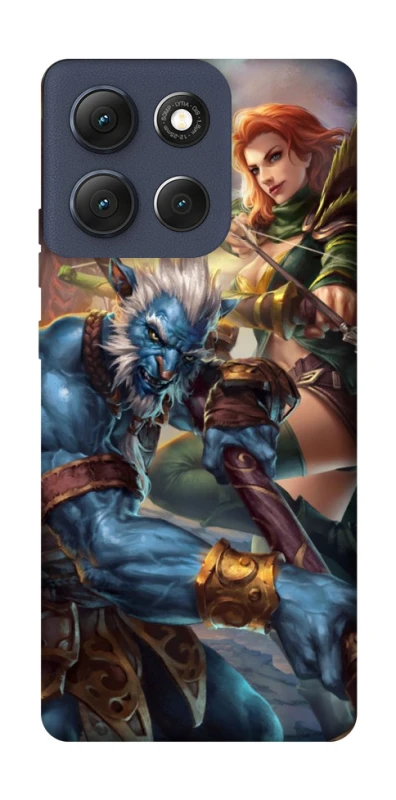 Чехол на Motorola Moto G86 Dota heroes фото 1 из 1