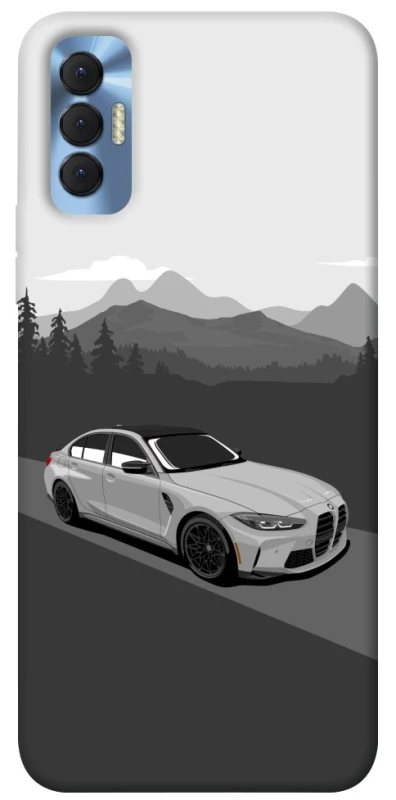 Чехол на TECNO Spark 8P BMW grey v3 фото 1 из 1