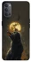 Чехол на Oppo Reno 4 Кот под луной v2 фото 1 из 1