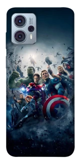 Чохол на Motorola Moto G23 Marvel heroes фото 1 Чохол на Motorola Moto G23 Marvel heroes фото 1 з 1