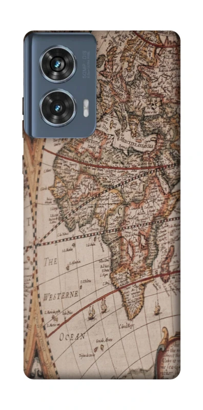 Чехол на Motorola Edge 50 Карта путешествий фото 1 из 1