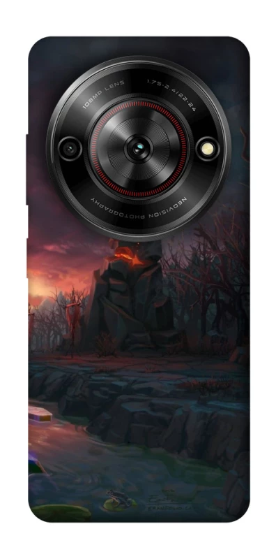 Чохол на ZTE Nubia Focus Dota road фото 1 з 1