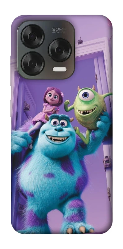 Чехол на ZTE Blade V70 Design Monsters friends фото 1 из 2