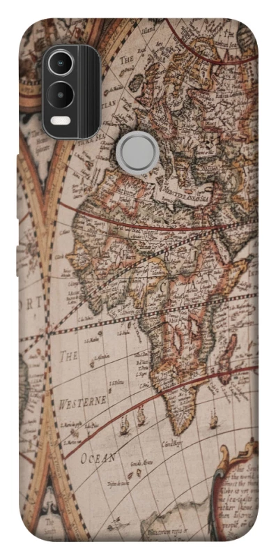 Чохол на Nokia C21 Plus Карта подорожей фото 1 з 1