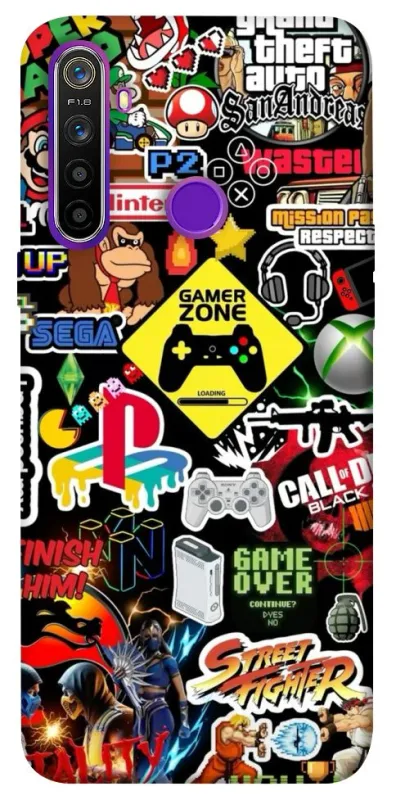 Чехол на Realme 5 Gamer Zone фото 1 из 1