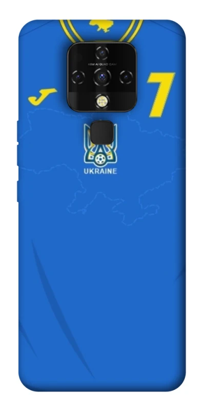 Чехол на TECNO Camon 16 SE UA-Football ver.4 фото 1 из 1