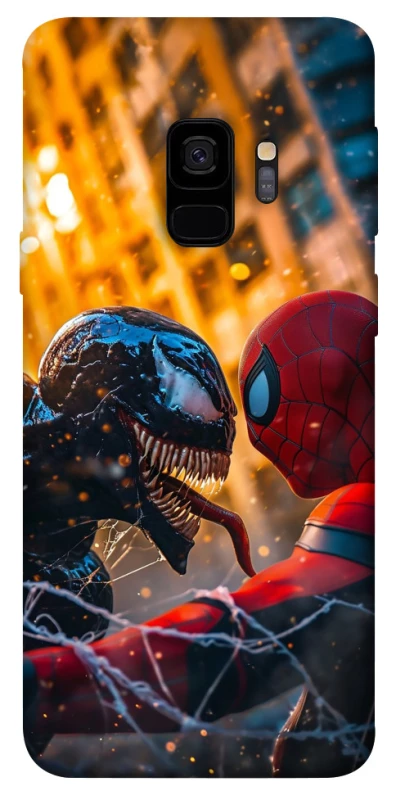 Чохол на Samsung Galaxy S9 Venom vs Spiderman фото 1 з 1