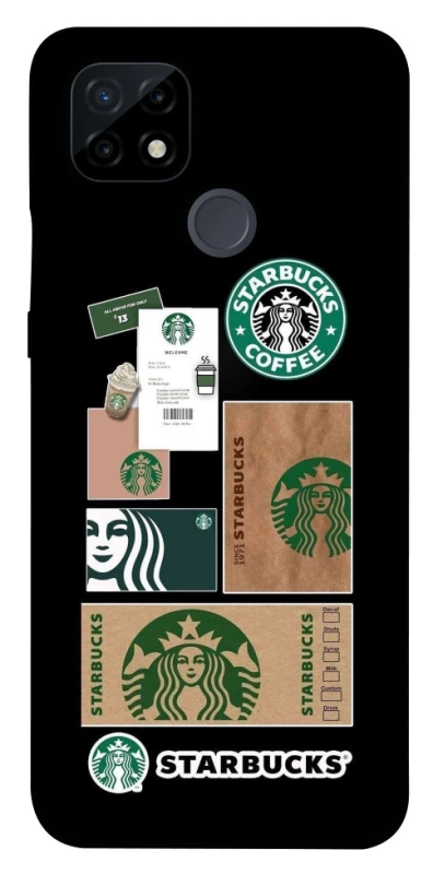 Чехол на Realme C21 Starbucks coffee фото 1 из 1