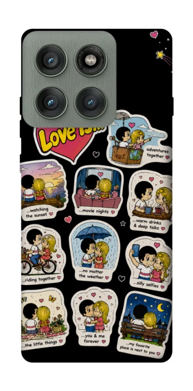 Чохол на Motorola Edge 60 Pro Love is ver.4 фото 1 з 1