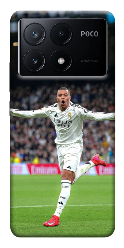 Чохол на Xiaomi Poco X6 Kylian Mbappé V2 фото 1 з 1