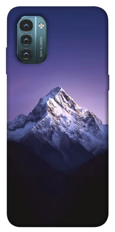 Чехол на Nokia G21 Purple mountains фото 1 из 1