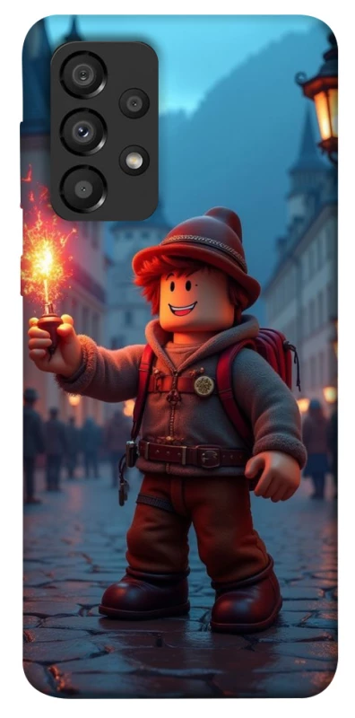 Чохол на Samsung Galaxy A33 5G Roblox Fire Logo Blue Flames фото 1 з 1