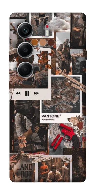 Чохол на Tecno Camon 40 PUBG Collage фото 1 з 1