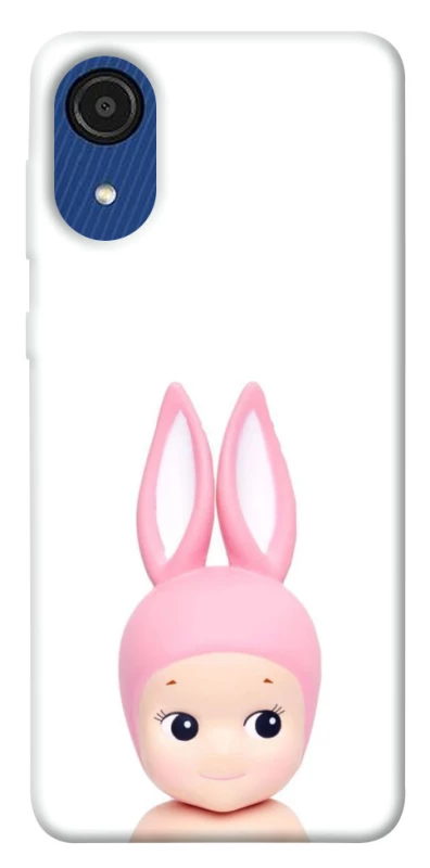 Чохол на Samsung Galaxy A03 Core Minimal Bunny Peek фото 1 з 1