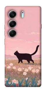 Чохол на Tecno Camon 40 Pro cat on a field фото 1 з 1