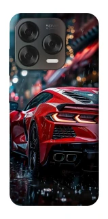 Чехол на ZTE Blade V70 Design Red sports car фото 1 из 2