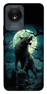 Чехол на Vivo Y02 Волк под луной фото 1 из 1