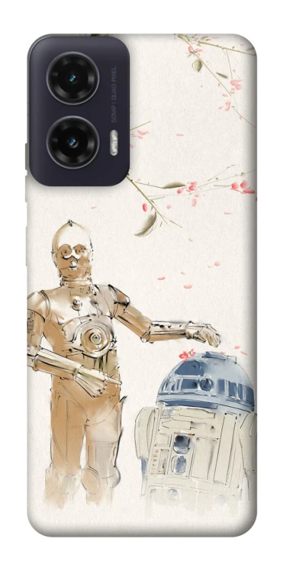 Чохол на Motorola Moto G35 Star Wars robots фото 1 з 1