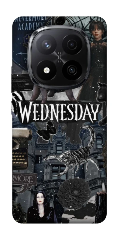 Чехол на Xiaomi Redmi Note 14 Pro+ 5G Wednesday Collage ver.2 фото 1 из 1