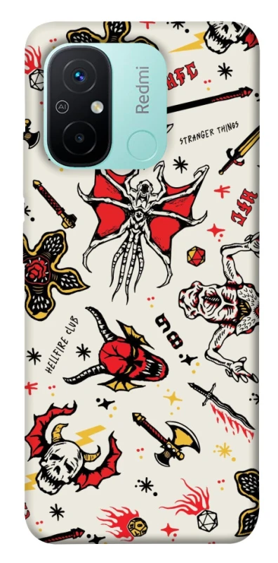 Чехол на Xiaomi Redmi 12C / Poco C55 Stranger Things ver.2 фото 1 из 1