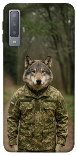 Чехол на Samsung A750 Galaxy A7 (2018) Волк защитник фото 1 из 1