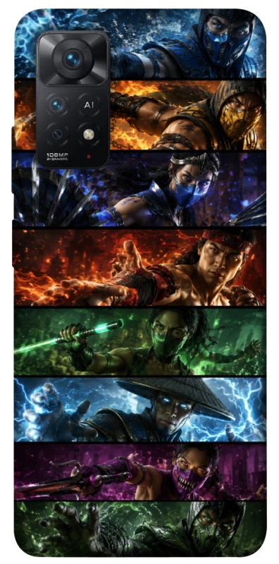 Чехол на Xiaomi Redmi Note 12 Pro 4G Mortal Kombat ver.2 фото 1 из 1