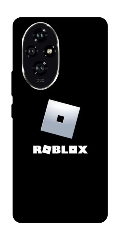 Чохол на Honor 200 Roblox logo black фото 1 з 1