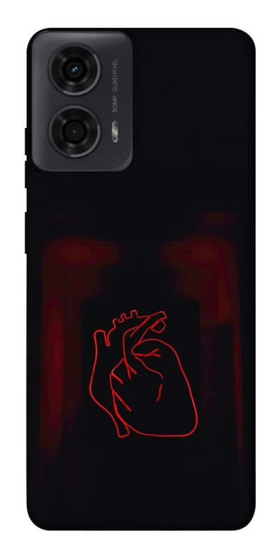 Чохол на Motorola Moto G04 Червоне серце фото 1 з 1
