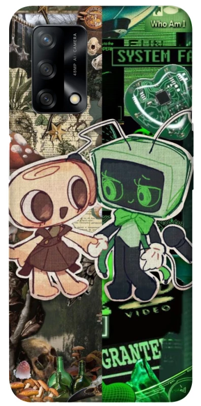 Чохол на Oppo A74 4G Dandy World Shelly Art фото 1 з 1