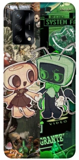 Чехол на Oppo A74 4G Dandy World Shelly Art фото 1 из 1