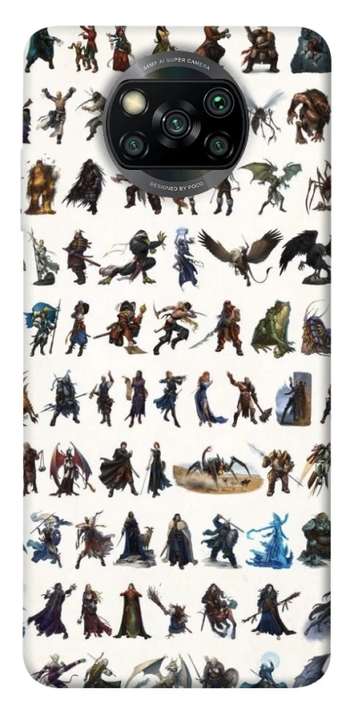 Чохол на Xiaomi Poco X3 NFC / Poco X3 Pro Character Selection фото 1 з 1