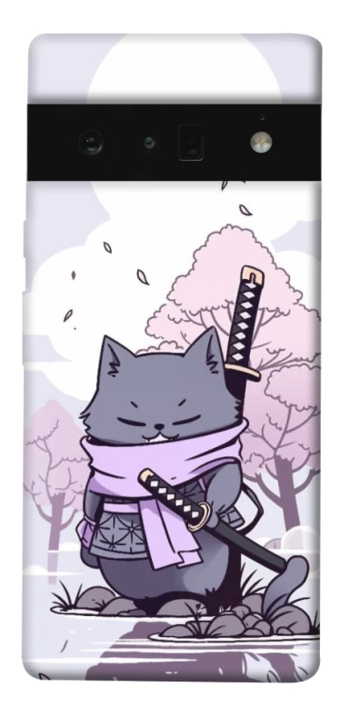 Чохол на Google Pixel 6 Pro Samurai cat фото 1 з 1