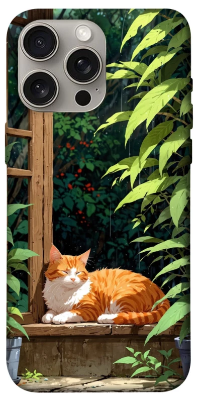 Чохол на Apple iPhone 15 Pro Max (6.7") red cat фото 1 з 1