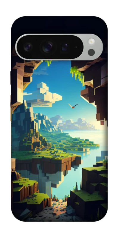 Чехол на Google Pixel 9 Pro XL Minecraft sunrise фото 1 из 1