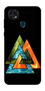 Чехол на ZTE Blade 20 Smart Валькнут v4 фото 1 из 1