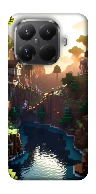 Чехол на Xiaomi 15T Pro Minecraft sunset фото 1 из 1